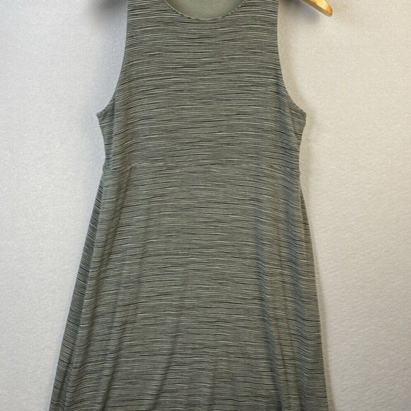 Athleta Dresses & Skirts - Athleta Reversible Santorini Thera Dress Women’s Size Medium Herb Sage High Neck